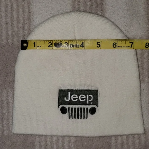 5 for $20 | Jeep Embroidered Grill Logo Small Beanie - Picture 10 of 10